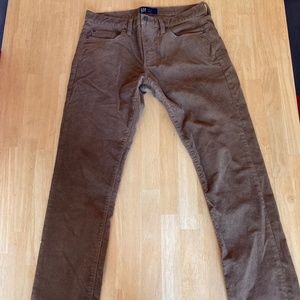Mens Gap corduroy , brown pants
